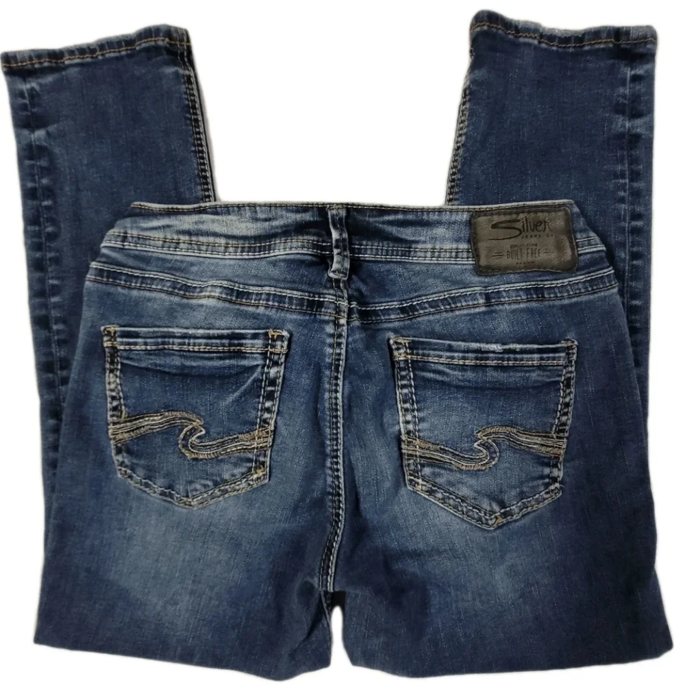 Silver Jeans Sam Capri Women's Size W27 / L22 - Picture 2 of 8